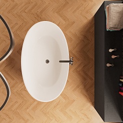 Frank Акриловая ванна 173x103 F6139 white – фотография-3